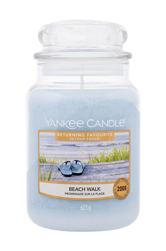 Lõhnaküünal Yankee Candle Beach Walk 623 g цена и информация | Küünlad, küünlajalad | hansapost.ee