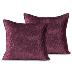 Бархатная наволочка LAILA BERRY + MAUVE 45X45см x 2 шт. цена и информация | Декоративные подушки и наволочки | hansapost.ee