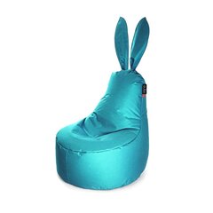 Kott-tool Qubo™ Mommy Rabbit, gobelään, sinine price and information | Bag chairs, sofas, stools | hansapost.ee