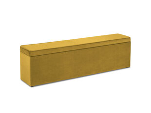 Пуф с ящиком для хранения вещей Milo Casa Bruno 160, желтый цена и информация | Кресла-мешки и пуфы | hansapost.ee