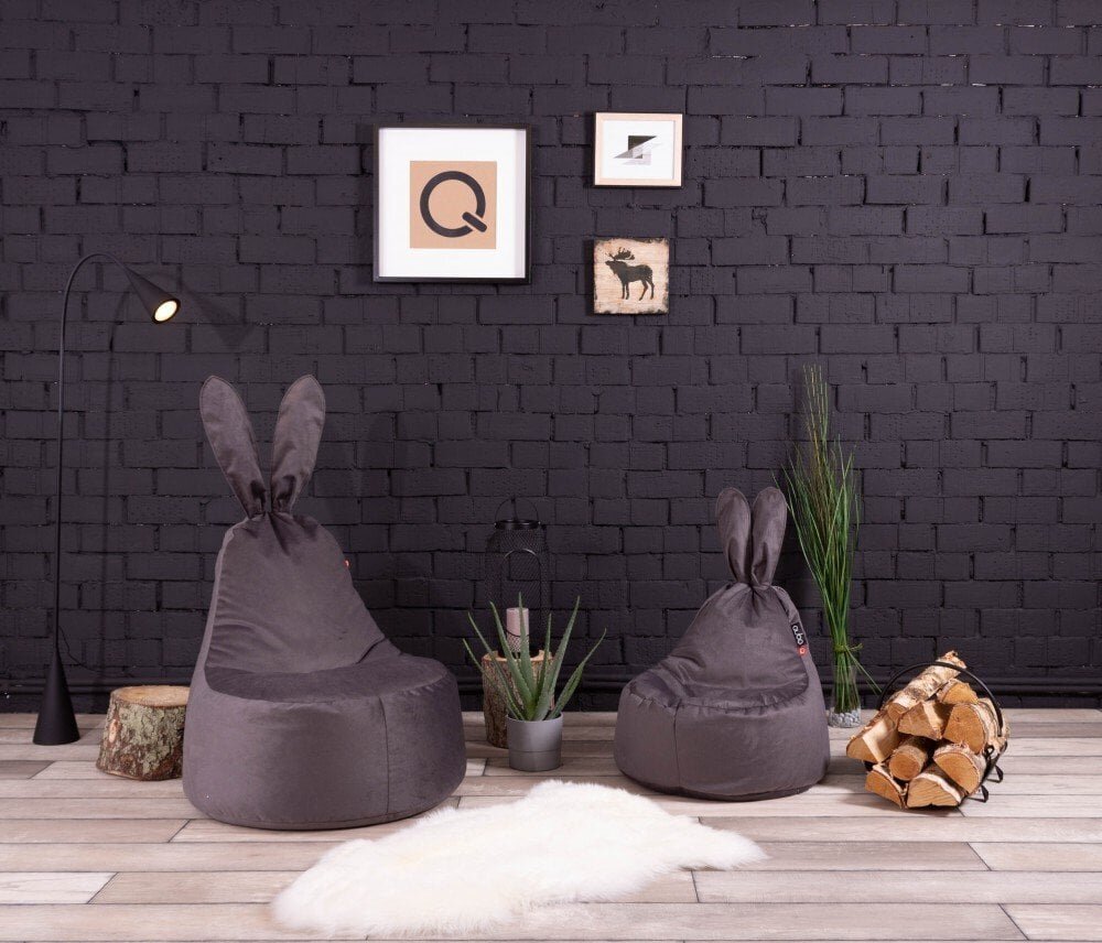 Kott-tool Qubo™ Baby Rabbit Cocoa Pop Fit, pruun цена и информация | Kott-toolid, tugitoolid ja tumbad lastele | hansapost.ee