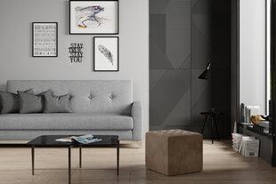 Пуф NORE Nolla, светло-коричневый цена и информация | NORE Мебель для гостиной | hansapost.ee