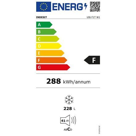 Indesit UI6F1TW1 цена и информация | Sügavkülmikud, külmakirstud | hansapost.ee