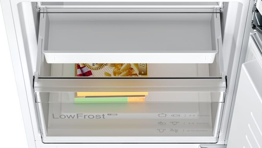 Bosch KIV86VFE1, integreeritav külmik, maht 267 L, 177,2 cm цена и информация | Külmkapid-külmikud | hansapost.ee