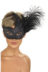 Veneetsia mask, must. hind ja info | Kostüümid ja maskid | hansapost.ee