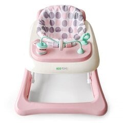 Käimistool Ecotoys, Pink Pastel hind ja info | Laste käimistoolid | hansapost.ee