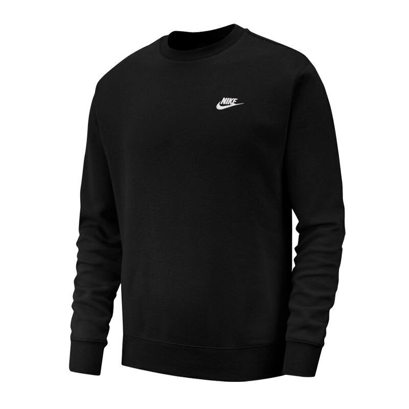 Nike meeste dressipluus NSW CLUB CRW BB, must цена и информация | Pusad meestele | hansapost.ee