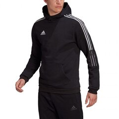 Meeste dressipluus Adidas Tiro 21 Sweat Hoody M GM7341 77936, must цена и информация | Мужские джемперы | hansapost.ee