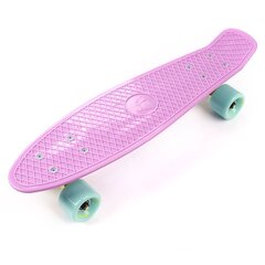 Скейтборд Meteor Pennyboard, розовый цена и информация | Скейтборды | hansapost.ee