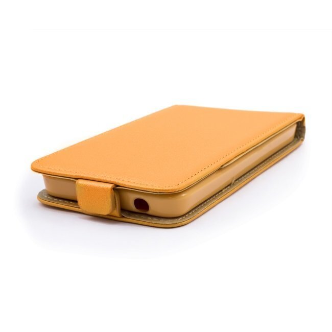 Kaitseümbris Telone Shine Pocket Slim Flip / LG Joy (H220), Oranž hind ja info | Telefonide kaitsekaaned ja -ümbrised | hansapost.ee