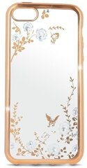 Kaitseümbris Beeyo Glamour Series Secret Garden Samsung Galaxy J5 (J510F) (2016), läbipaistev/kuldne цена и информация | Чехлы для телефонов | hansapost.ee