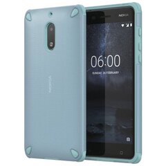 Прочный противоударный чехол Nokia CC-501 для Nokia 6 мятно-синий цена и информация | Чехлы для телефонов | hansapost.ee