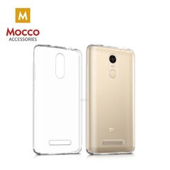 Mocco Ultra 0.3 mm silikoon tagus telefonile Xiaomi Mi Note 5A, läbipaistev цена и информация | Чехлы для телефонов | hansapost.ee