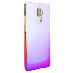Baseus Glaze Case Impact silikoonist tagus telefonile Samsung G955 Galaxy S8 Plus, läbipaistev - roosa цена и информация | Чехлы для телефонов | hansapost.ee