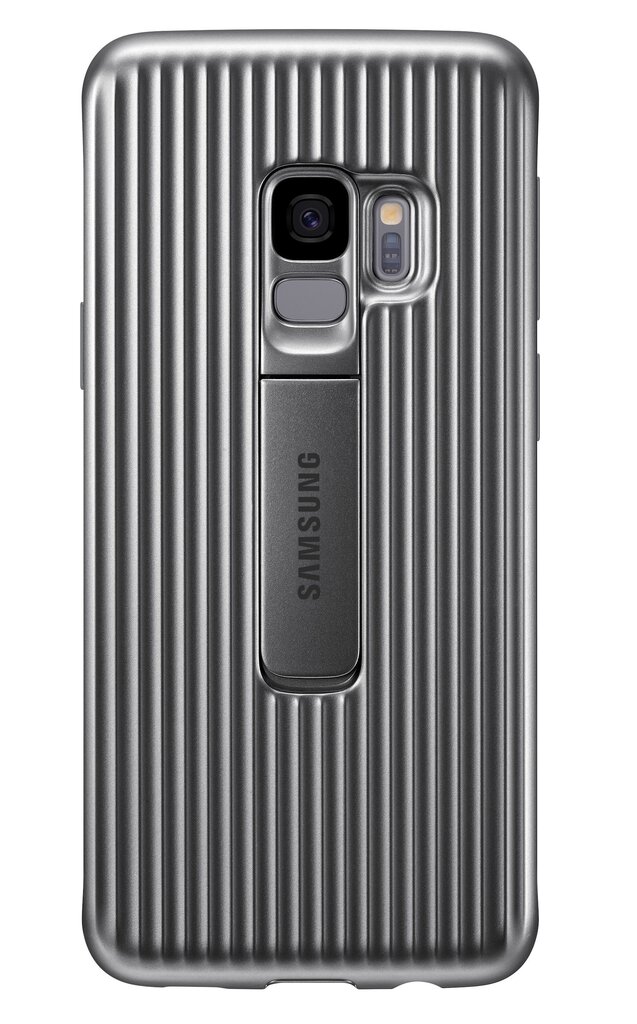 Samsung Standing Cover EF-RG960CS S9 jaoks hõbedane цена и информация | Telefonide kaitsekaaned ja -ümbrised | hansapost.ee