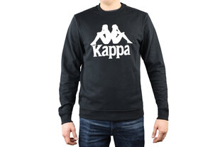 Meeste dressipluus Kappa Sertum Rn Sweatshirt 703797-19-4006, must hind ja info | Pusad meestele | hansapost.ee
