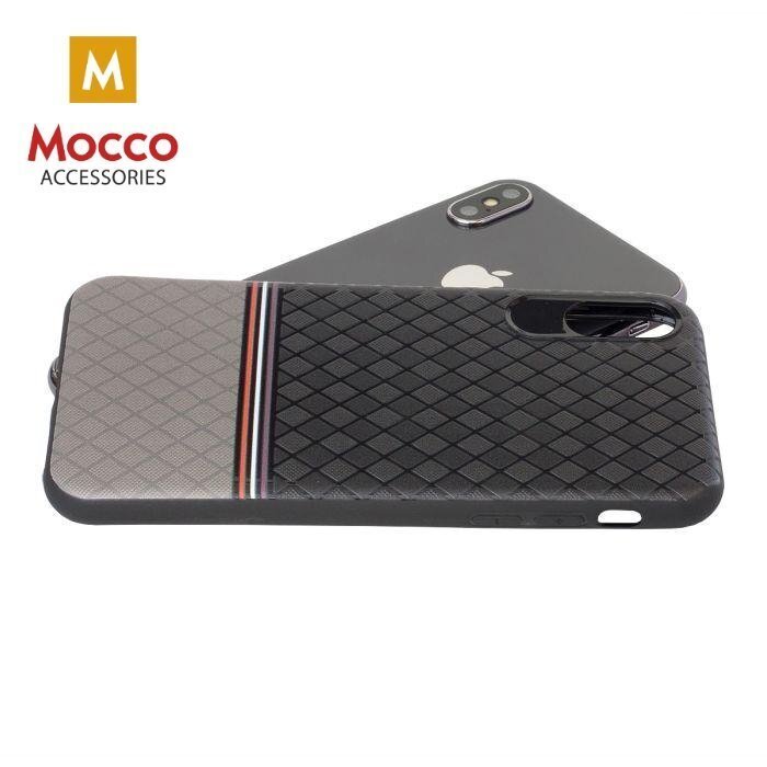 Kaitseümbris Mocco Trendy Grid And Stripes Silicone Back Case Apple iPhone 7 Plus / 8 Plus Grey (Pattern 2) цена и информация | Telefonide kaitsekaaned ja -ümbrised | hansapost.ee