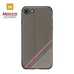 Kaitseümbris Mocco Trendy Grid And Stripes Silicone Back Case Apple iPhone X Brown (Pattern 1) цена и информация | Чехлы для телефонов | hansapost.ee