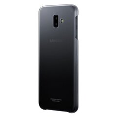 Samsung J6 Plus EF-AJ610CB Gradation Clear Cover черный цена и информация | Samsung Мобильные телефоны, Фото и Видео | hansapost.ee