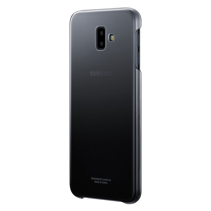 Samsung J6 Plus EF-AJ610CB Gradation Clear Cover must цена и информация | Telefonide kaitsekaaned ja -ümbrised | hansapost.ee