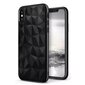Blun 3D Prism Shape Super Thin Silicone Back cover case for Huawei Mate 20 Lite Black hind ja info | Telefonide kaitsekaaned ja -ümbrised | hansapost.ee