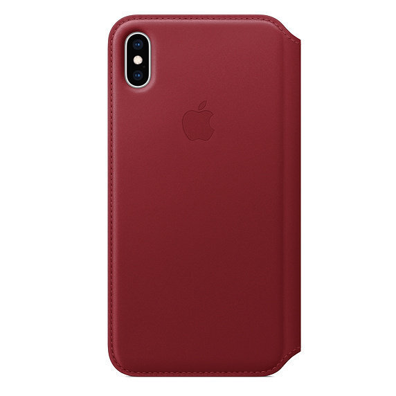 iPhone XS Max Leather Folio - (PRODUCT)R hind ja info | Telefonide kaitsekaaned ja -ümbrised | hansapost.ee