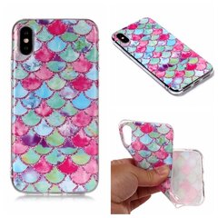 Mocco Trendy Silicone Back Case for Apple iPhone XS Max Fish Scales цена и информация | Чехлы для телефонов | hansapost.ee