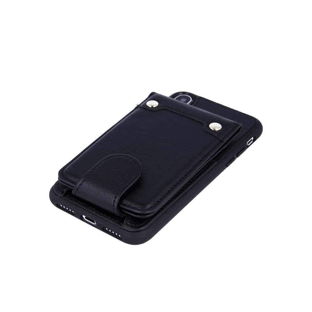 Telefoniümbris Mocco Smart Wallet Eco Leather Case - Card Holder For Samsung J415 Galaxy J4 Plus (2018) Black hind ja info | Telefonide kaitsekaaned ja -ümbrised | hansapost.ee