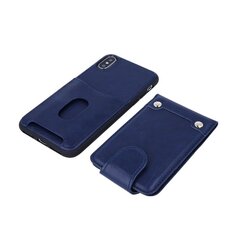 Telefoniümbris Mocco Smart Wallet Eco Leather Case - Card Holder For Samsung J415 Galaxy J4 Plus (2018) Blue hind ja info | Telefonide kaitsekaaned ja -ümbrised | hansapost.ee