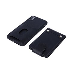 Telefoniümbris Mocco Smart Wallet Eco Leather Case - Card Holder For Samsung G960 Galaxy S9 Black цена и информация | Чехлы для телефонов | hansapost.ee