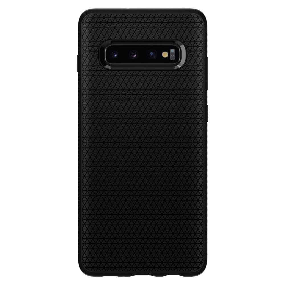 Telefoniümbris Spigen Liquid Air sobib Samsung Galaxy S10+, must цена и информация | Telefonide kaitsekaaned ja -ümbrised | hansapost.ee