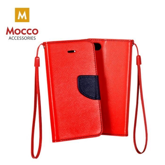Mocco Fancy Book Case For LG K350 K8 Sarkans - Blue hind ja info | Telefonide kaitsekaaned ja -ümbrised | hansapost.ee