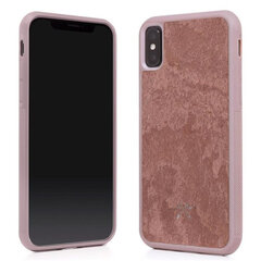 Woodcessories Stone Collection EcoCase telefonile iPhone Xs Max, punane цена и информация | Чехлы для телефонов | hansapost.ee