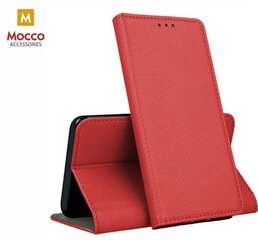 Mocco Smart Magnet Book Case For Samsung A805 Galaxy A80 Red hind ja info | Telefonide kaitsekaaned ja -ümbrised | hansapost.ee