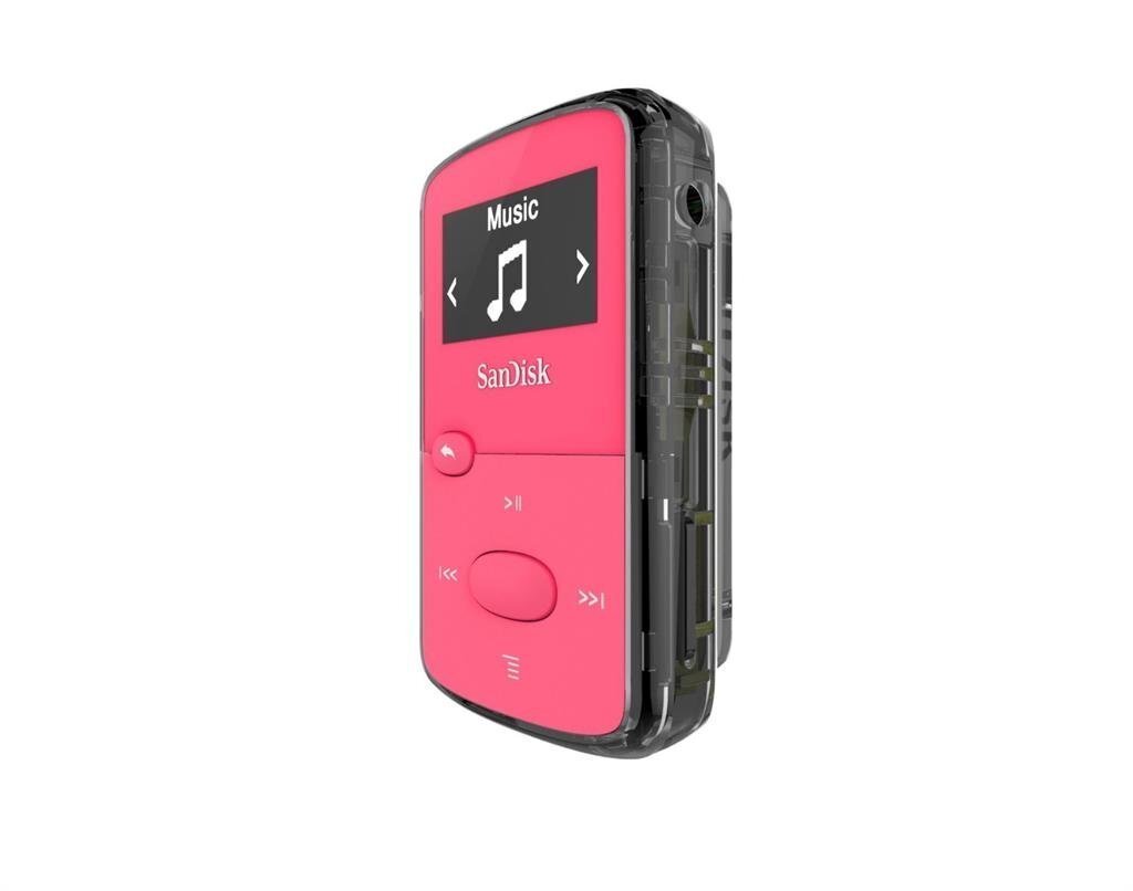 MP3-mängija SanDisk Clip Jam 8GB, Roosa цена и информация | MP3-mängijad, MP4-mängijad | hansapost.ee