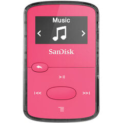MP3-mängija SanDisk Clip Jam 8GB, Roosa hind ja info | MP3-mängijad, MP4-mängijad | hansapost.ee