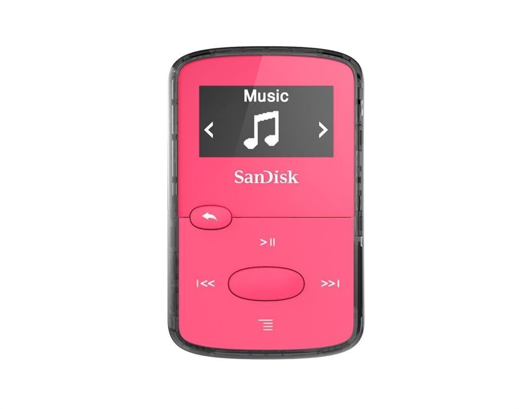 MP3-mängija SanDisk Clip Jam 8GB, Roosa цена и информация | MP3-mängijad, MP4-mängijad | hansapost.ee