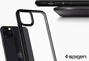 SPIGEN ULTRA HYBRID IPHONE 11 PRO MAX MATTE BLACK цена и информация | Spigen Телефоны и аксессуары | hansapost.ee