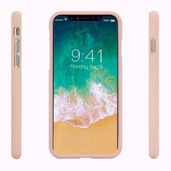 Супер тонкий чехол-крышка с матовой поверхностью Mercury для Apple iPhone 11 Pro Max (6.5"), песочно розовый цена и информация | Чехлы для телефонов | hansapost.ee