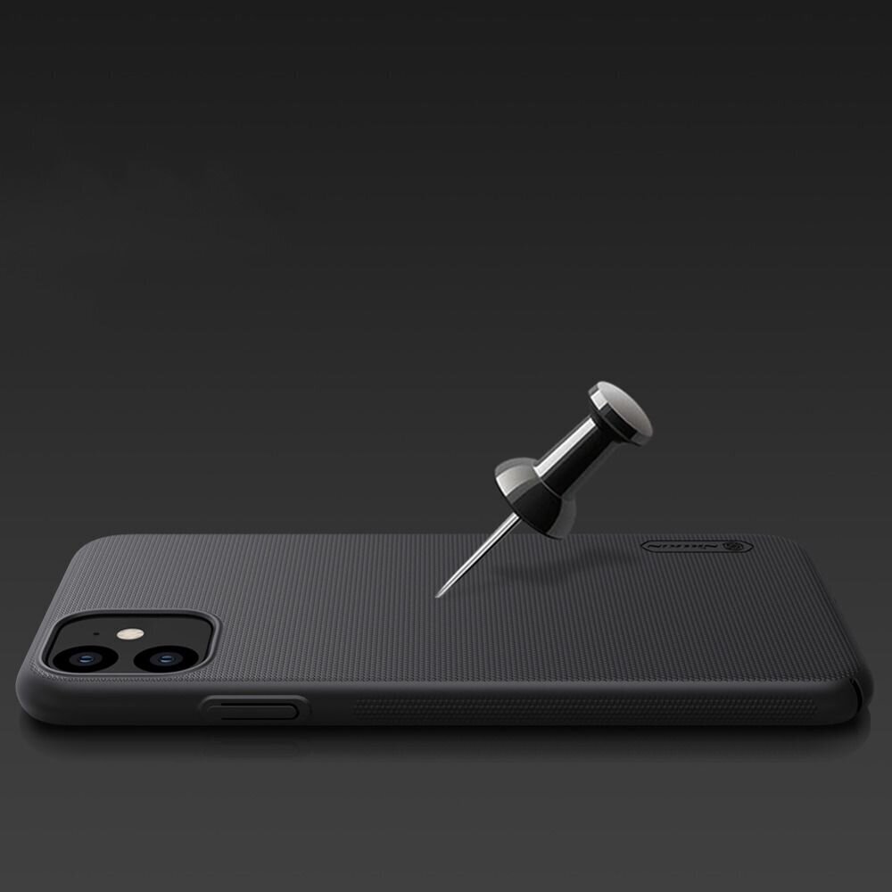 Nillkin Super Frosted tagakaas iPhone 11 must hind ja info | Telefonide kaitsekaaned ja -ümbrised | hansapost.ee