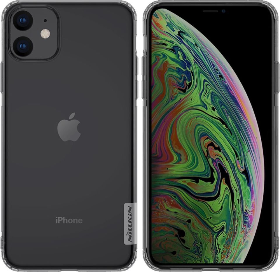 Nillkin Nature TPU kate iPhone 11 jaoks, läbipaistev цена и информация | Telefonide kaitsekaaned ja -ümbrised | hansapost.ee