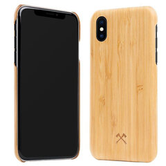 Woodcessories Slim Series EcoCase, sobib iPhone XS Max, bamboo (eco276) цена и информация | Woodcessories Телефоны и аксессуары | hansapost.ee