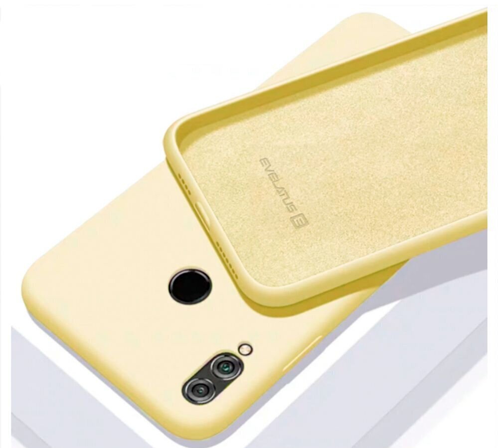 Telefoniümbris Evelatus Soft Silicone Case, telefonile Xiaomi Redmi 7, kollane цена и информация | Telefonide kaitsekaaned ja -ümbrised | hansapost.ee