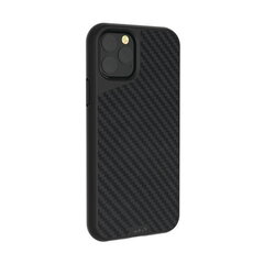 Mous Air-Shock Extreme Protection Back Cover ümbris iPhone 11 Pro jaoks koos ehtsa süsinikkiust elemendiga Must hind ja info | Telefonide kaitsekaaned ja -ümbrised | hansapost.ee