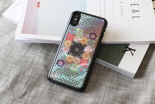 iKins SmartPhone case iPhone XS/S flower garden black цена и информация | Чехлы для телефонов | hansapost.ee