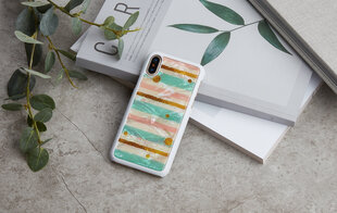 iKins SmartPhone case iPhone XS/S pop mint black цена и информация | Чехлы для телефонов | hansapost.ee