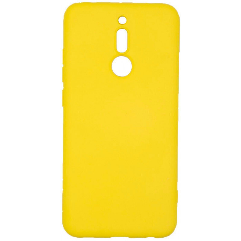Telefoniümbris Evelatus Soft Touch Silicone Case, telefonile Xiaomi Redmi 8, kollane hind ja info | Telefonide kaitsekaaned ja -ümbrised | hansapost.ee