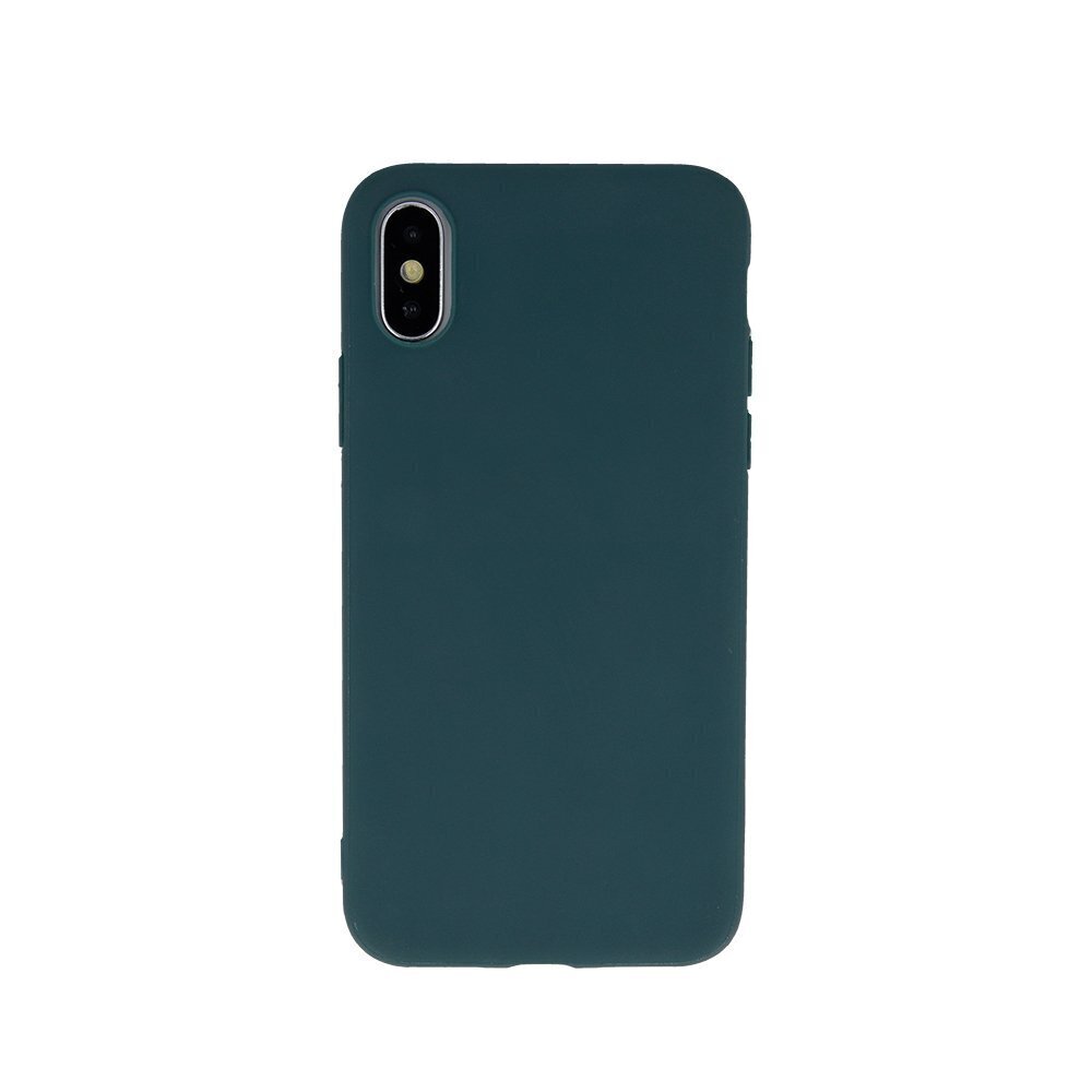 Mocco Ultra Slim Soft Matte 0.3 mm Silicone Case for Samsung G770 Galaxy S10 Lite Dark Green цена и информация | Telefonide kaitsekaaned ja -ümbrised | hansapost.ee