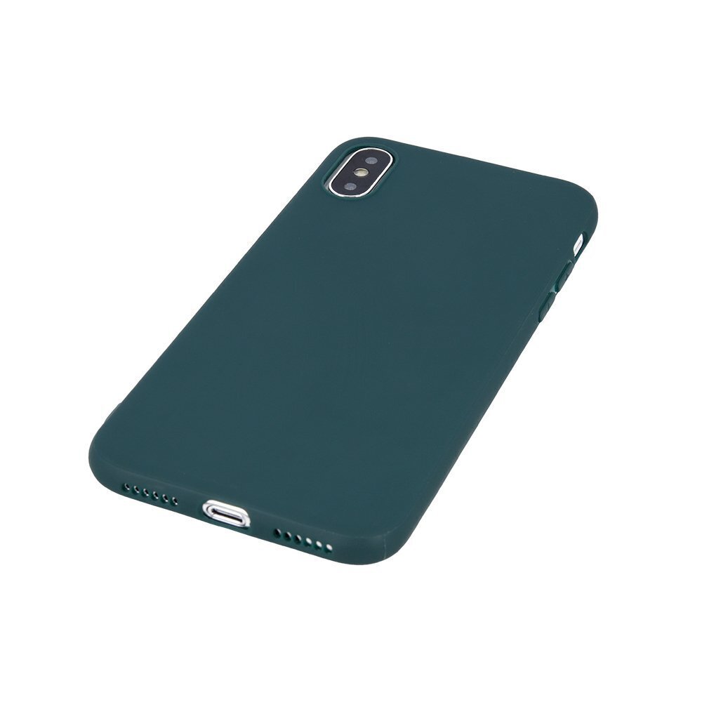 Mocco Ultra Slim Soft Matte 0.3 mm Silicone Case for Samsung G770 Galaxy S10 Lite Dark Green hind ja info | Telefonide kaitsekaaned ja -ümbrised | hansapost.ee