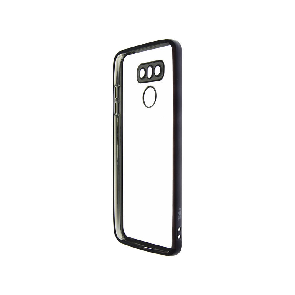 Silikoonist telefoniümbris Tellur telefonile Samsung Galaxy S8 Plus, Läbipaistev, Must hind ja info | Telefonide kaitsekaaned ja -ümbrised | hansapost.ee